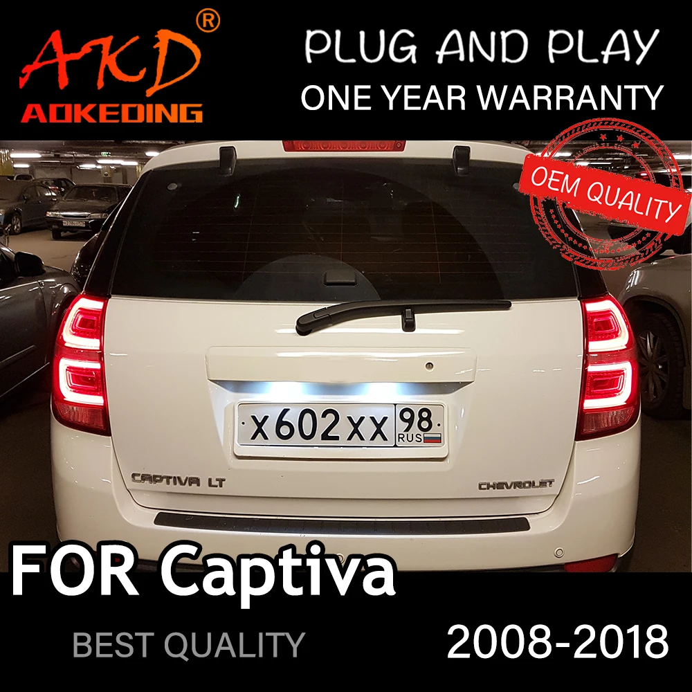 

Задний фонарь для Captiva 2008-2019 автомобитовары задний фонарь светодиодсветильник фары автомобильные аксессуары Chevrolet Captiva задсветильник s