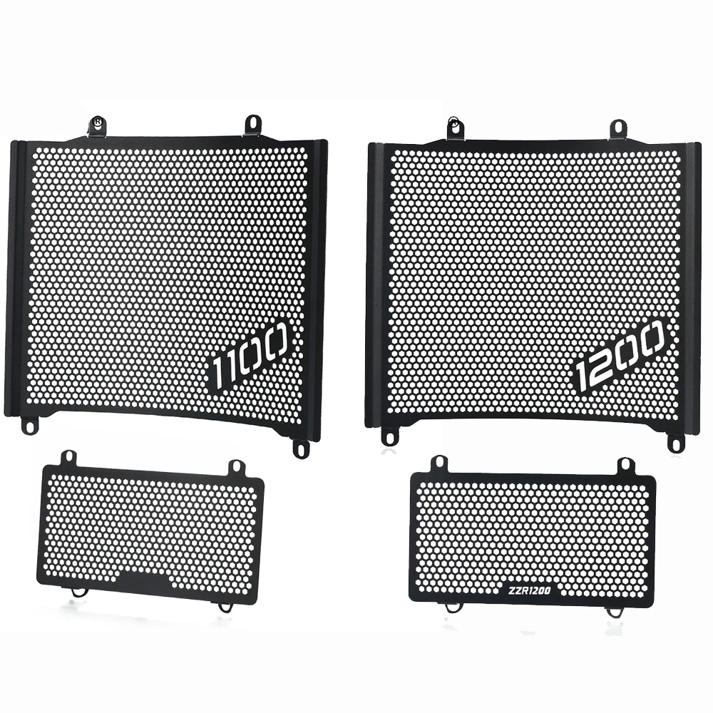 

Motorcycle Radiator Guard Protector Grille Cover For Kawasaki ZX12 ZZR 1200 ZZR1100 ZZR1200 ZX-12 ZX-11 2002-2003-2004-2005-2006