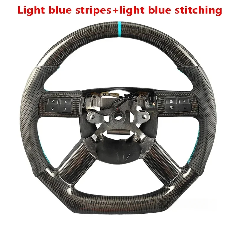 High Quality Leather Carbon Fiber Steering Wheel Upgrade For Chrysler 300C