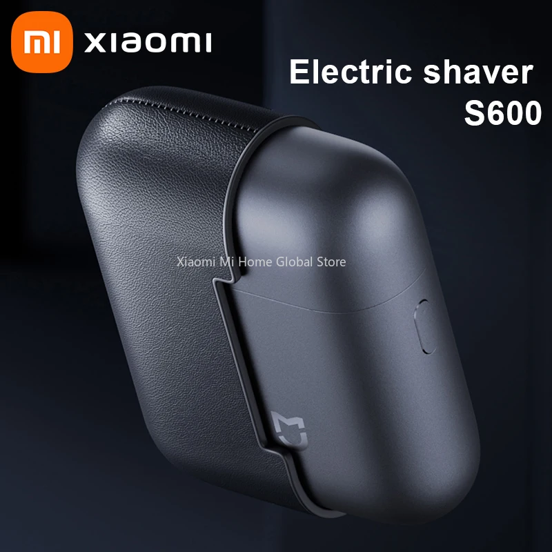 

Электробритва Xiaomi S600 портативная, для мужчин, перезаряжаемая, для сухого и влажного бритья, моющаяся, триммер для бороды, подарок