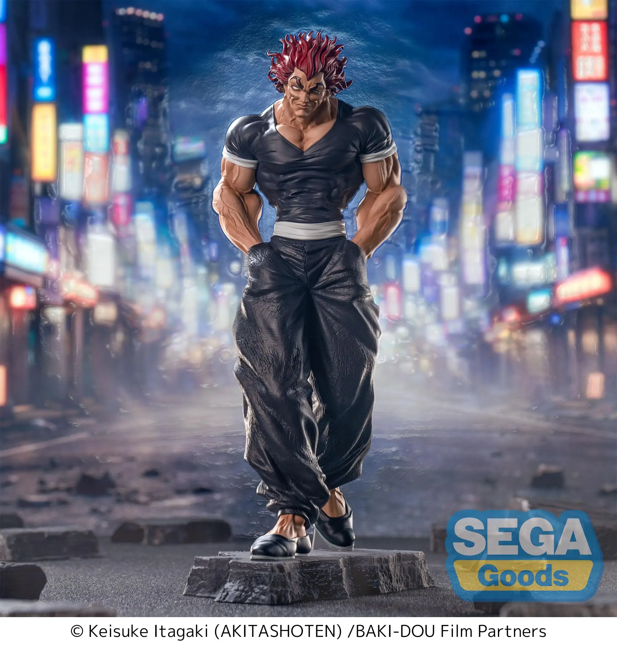 Genuine Sega Luminasta Baki Dou Yujiro Hanma Anime PVC Action Figures Baki Dou Yujiro Hanma Model Collection Figurine Toys Gift