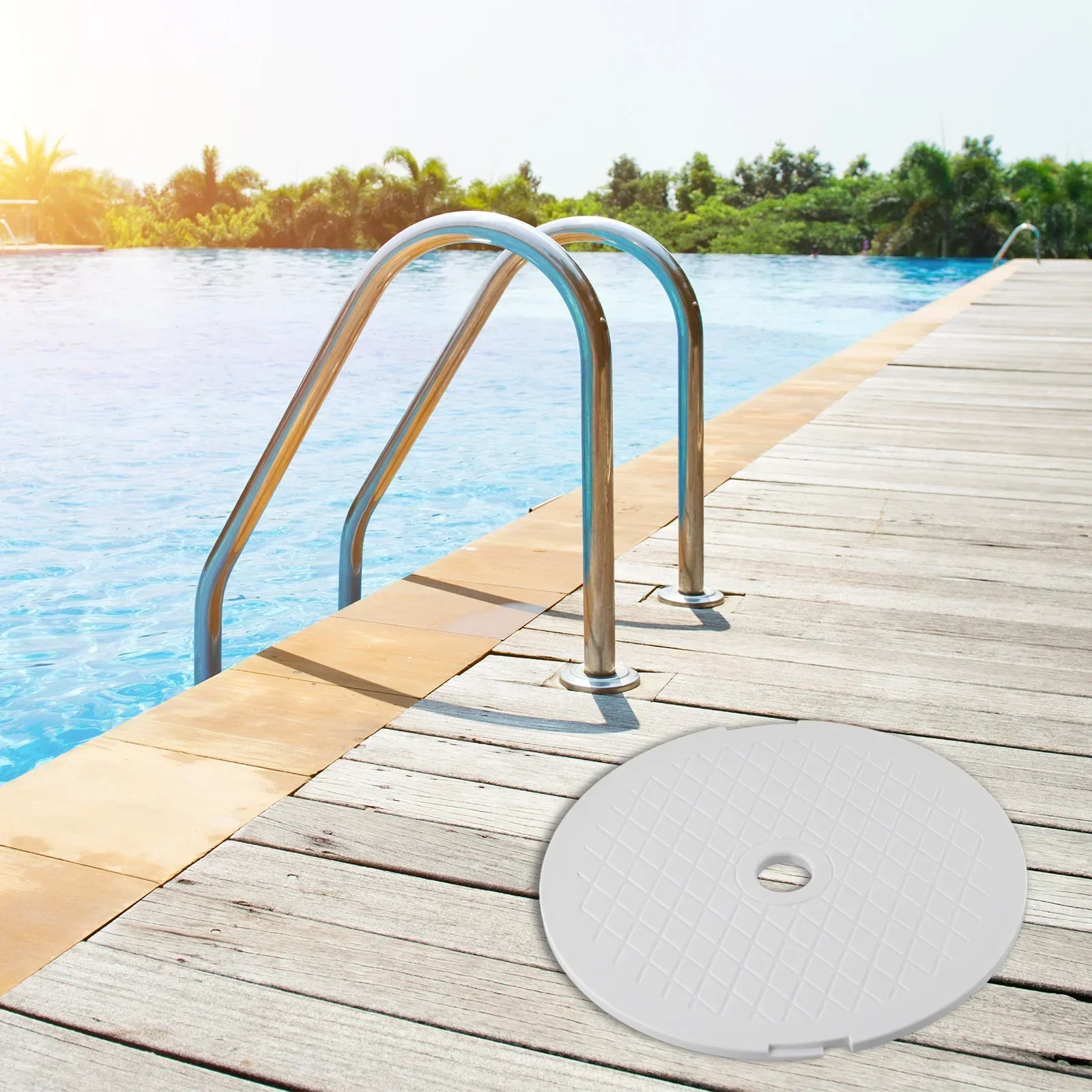 

Adequate Protection Effective replacement deck lid cover designed to fit your For Hayward SPX1096 pool skimmer