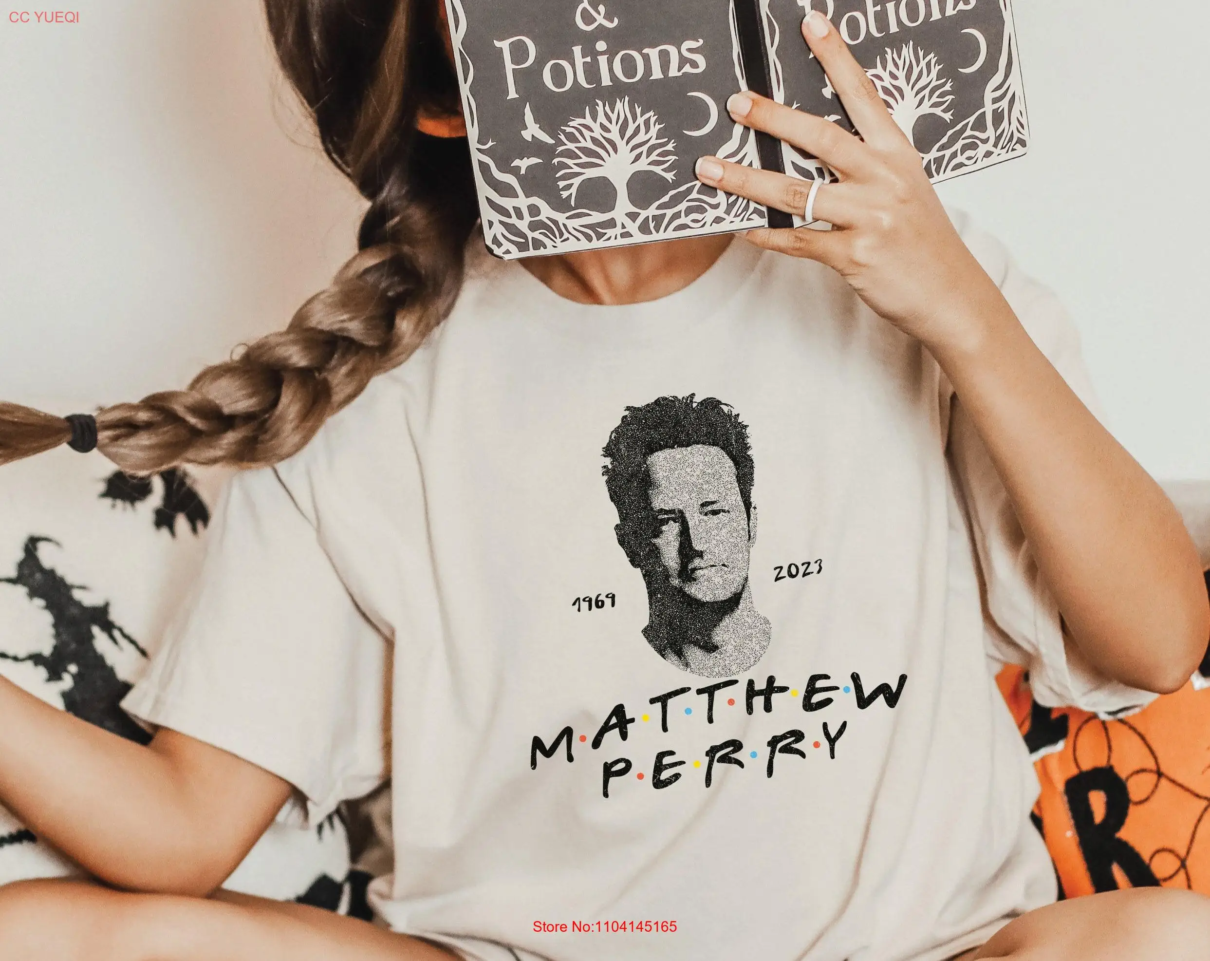 Matthew Perry T Shirt RIP Chandler Bing Friends SweaT For Lover Trending 1969 2023 Memories long or short sleeves