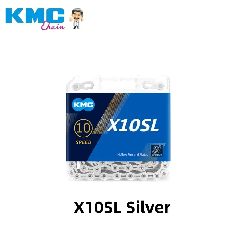 KMC X9SL/X10SL/X11SL Bike Chain Gold Silver Chain 9/10/11 Speed for SRAM MTB/Road Bike Chain