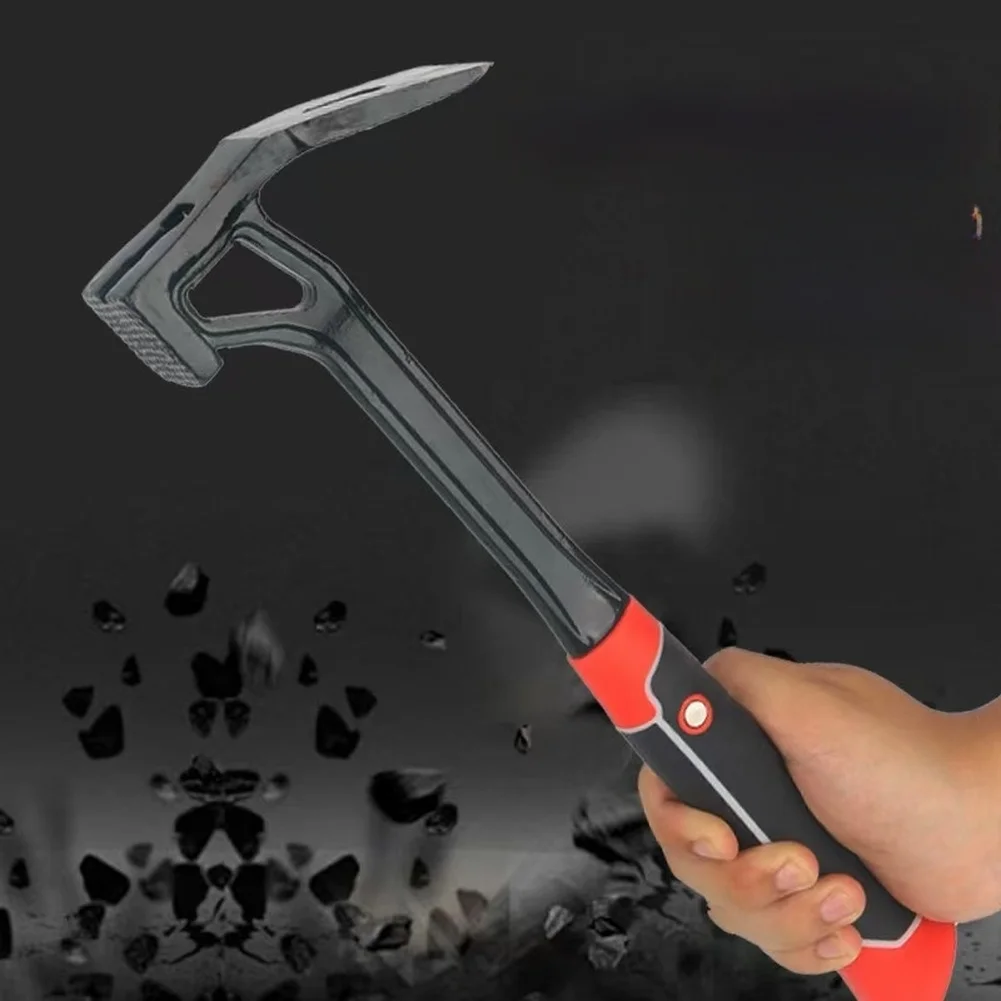 Gardening Digging Tool Dual Purpose Hoe Hammer for versatile Farming Implement Carpentry Application Tool High Toughness Grip