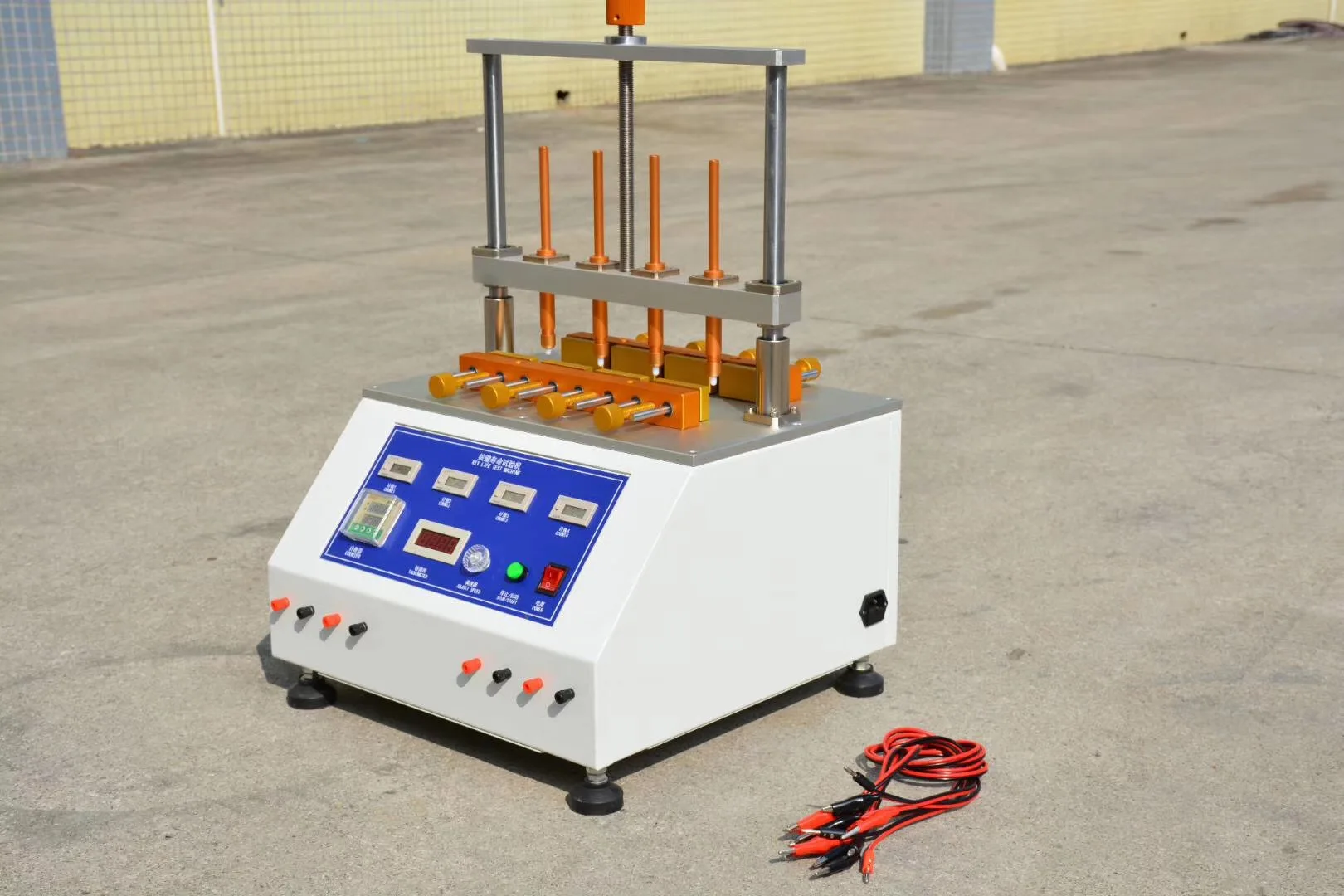 آلة معدات اختبار الحياة للوحة المفاتيح الأوتوماتيكية متعددة المواضع، شاشة LCD OEM قابلة للتخصيص GS معتمدة