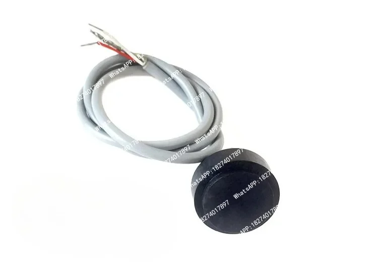2pcs 21mm ultrasonic probe flow gauge sensor transducer 1.0MHZ transmitting and receipting Flowmeter