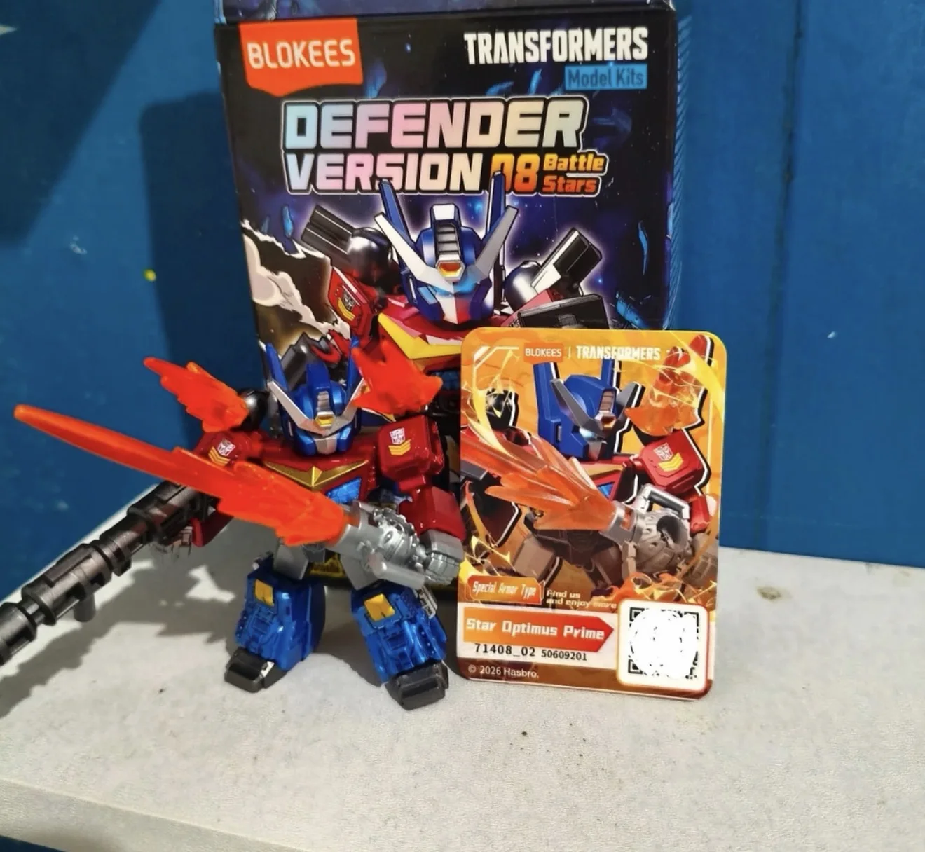 New In Stock Blokees Transformers Star Edition Vol 8 Optimus Prime Return Snap Fit Model Kit Articulated PVC Action Figure Gift view 6