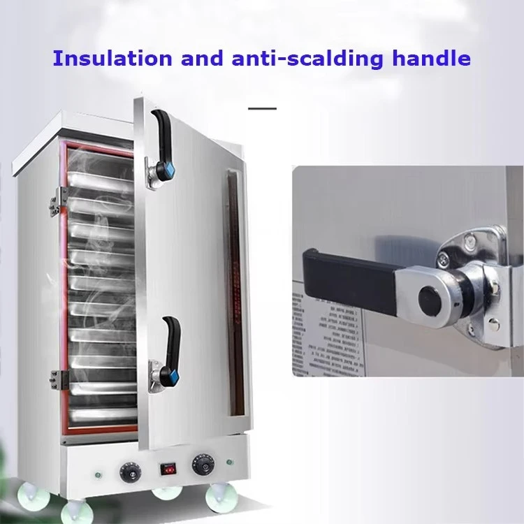 

Automatic Heavy Duty Electric 4 12 24 Trays Paddy Rice Noodles Cooker Maker Steamer Machine for Sticky Rice