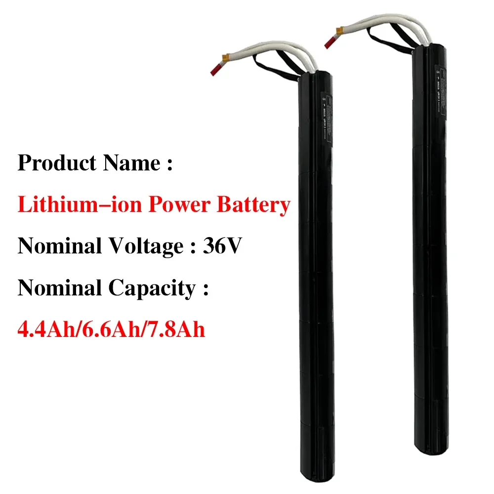 36V Electric scooter carbon fiber tubular battery 18650 built-in battery scooter lithium battery pack