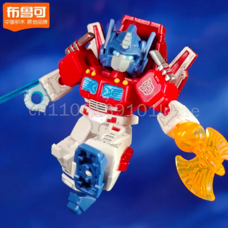 

BLOKEES Blind Box Трансформеры DEFENDER ВЕРСИЯ Оптимус Прайм Фигурка Сборка Модель Комплект Игрушка Mystery Box Подарок