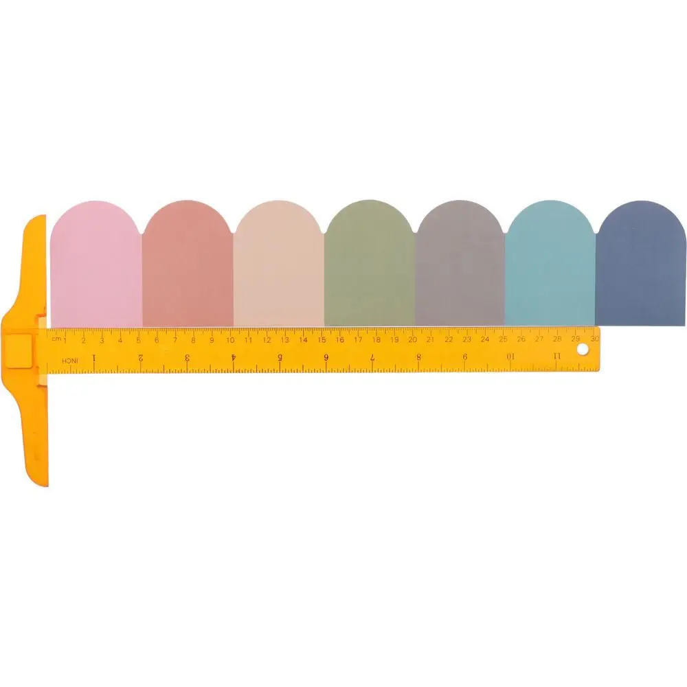 Decalques de parede 91.8 pés quadro de avisos borda autoadesiva estilo boho guarnição quadro de avisos colorido placas de avisos de parede