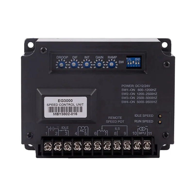 

Плата управления скоростью двигателя EG3000, автоматический электронный регулятор скорости, набор генераторов, аксессуары
