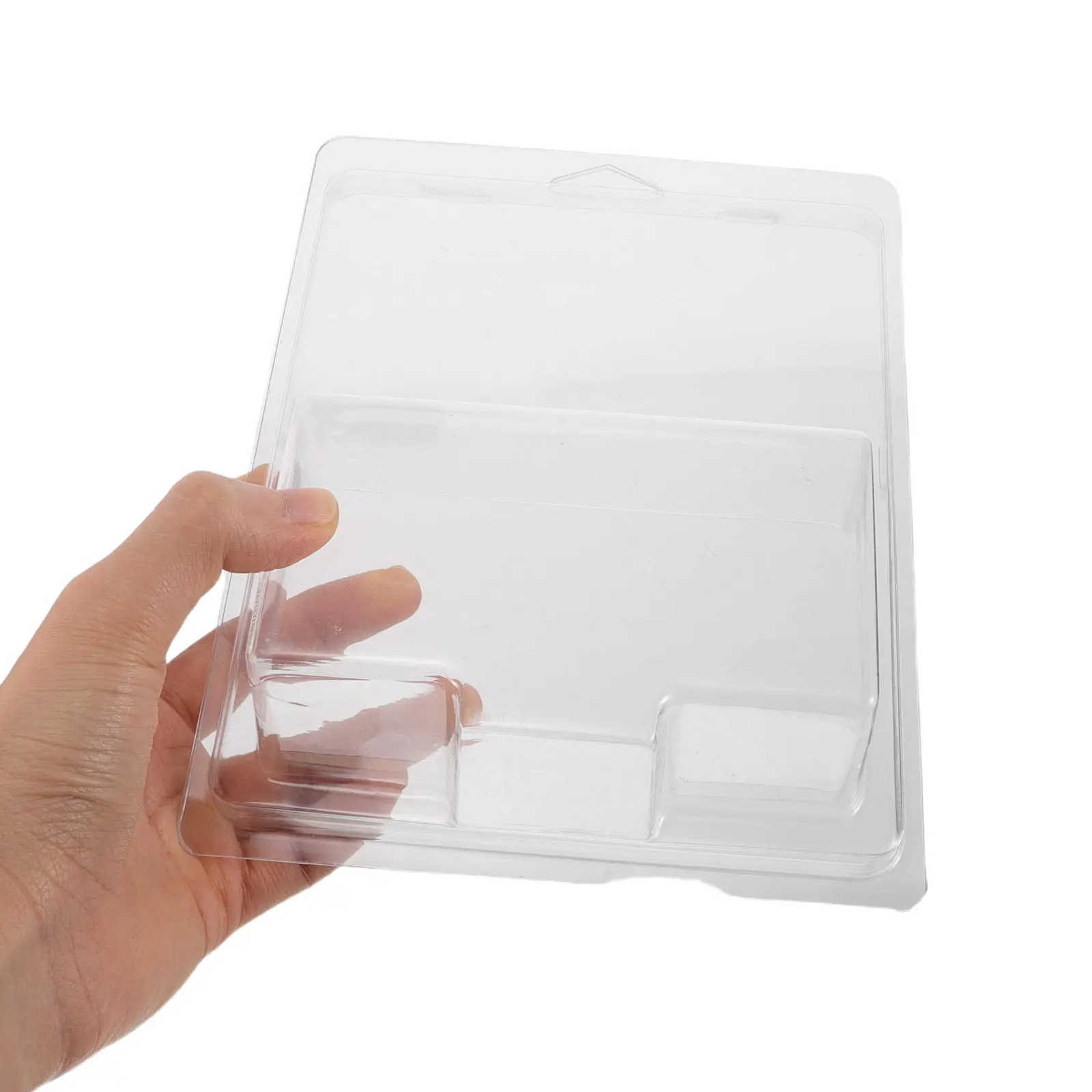6Pcs Diecast Car Display Case Wall Mounted Organizer Clear Plastic Protective Holder Slot Car Storage Rack Collector Display Box