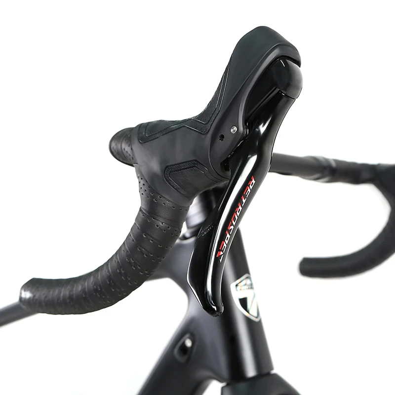 700*40C carbon fiber road bike hydraulic disc brake gravel bike 12 speeds with internal carbon handlebars Road Racing Bicycle