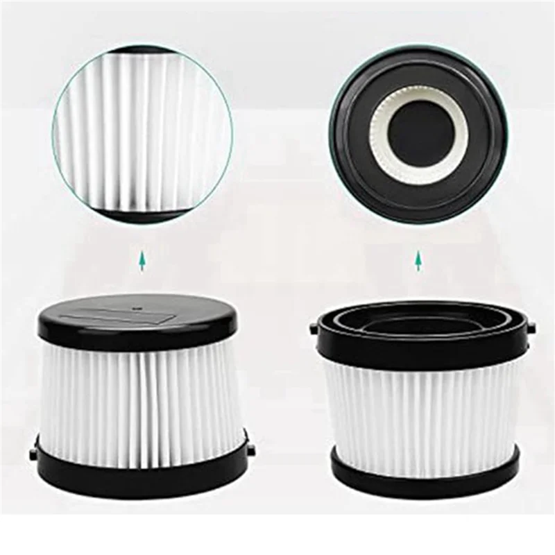 

N04R 8 упаковок DCV5011H HEPA-фильтра для беспроводного ручного пылесоса DCV501HB, с 16 пенопластовыми фильтрами и 2 щетками