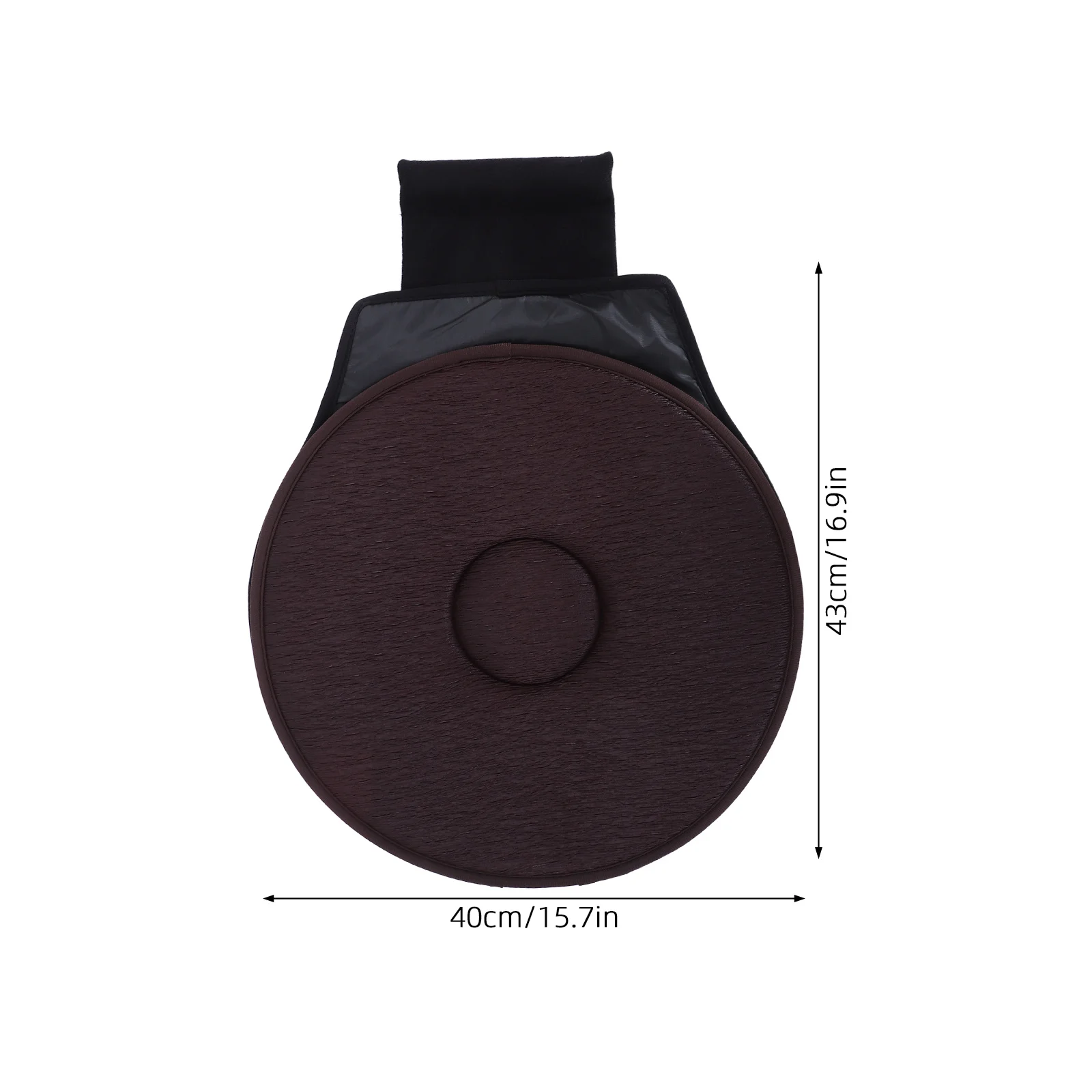 وسادة دوارة للسيارة مادة قابلة للتنفس للفصول الأربعة 360 درجة وسادة مقعد دوارة وسادة حماية مقعد السيارة المحمولة #3