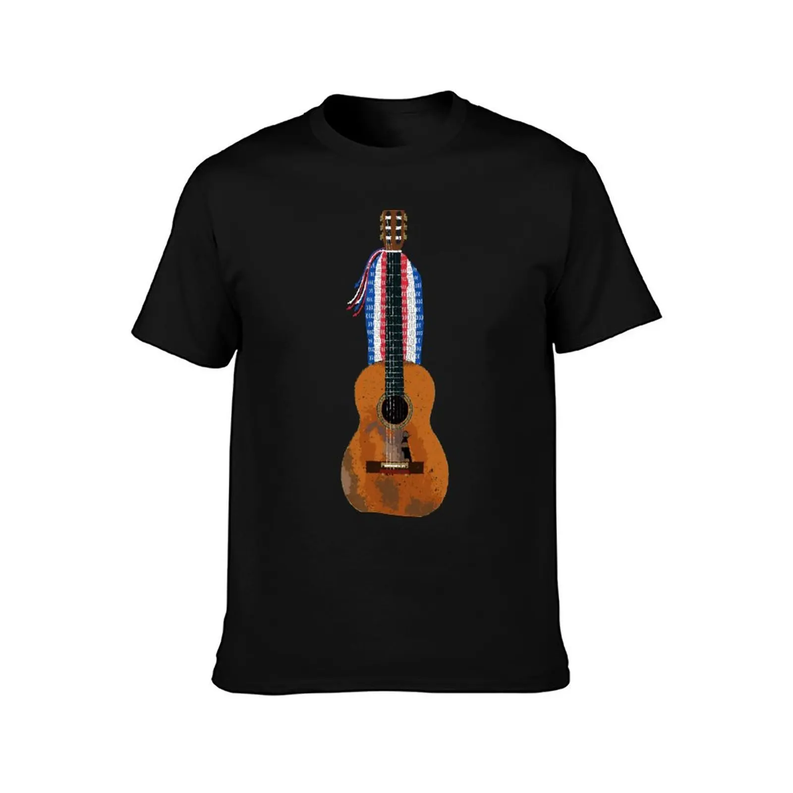 Willie's Iconic Trigger Acoustic Guitar T-Shirt Holiday Vacation Tee Shirt T-Shirt