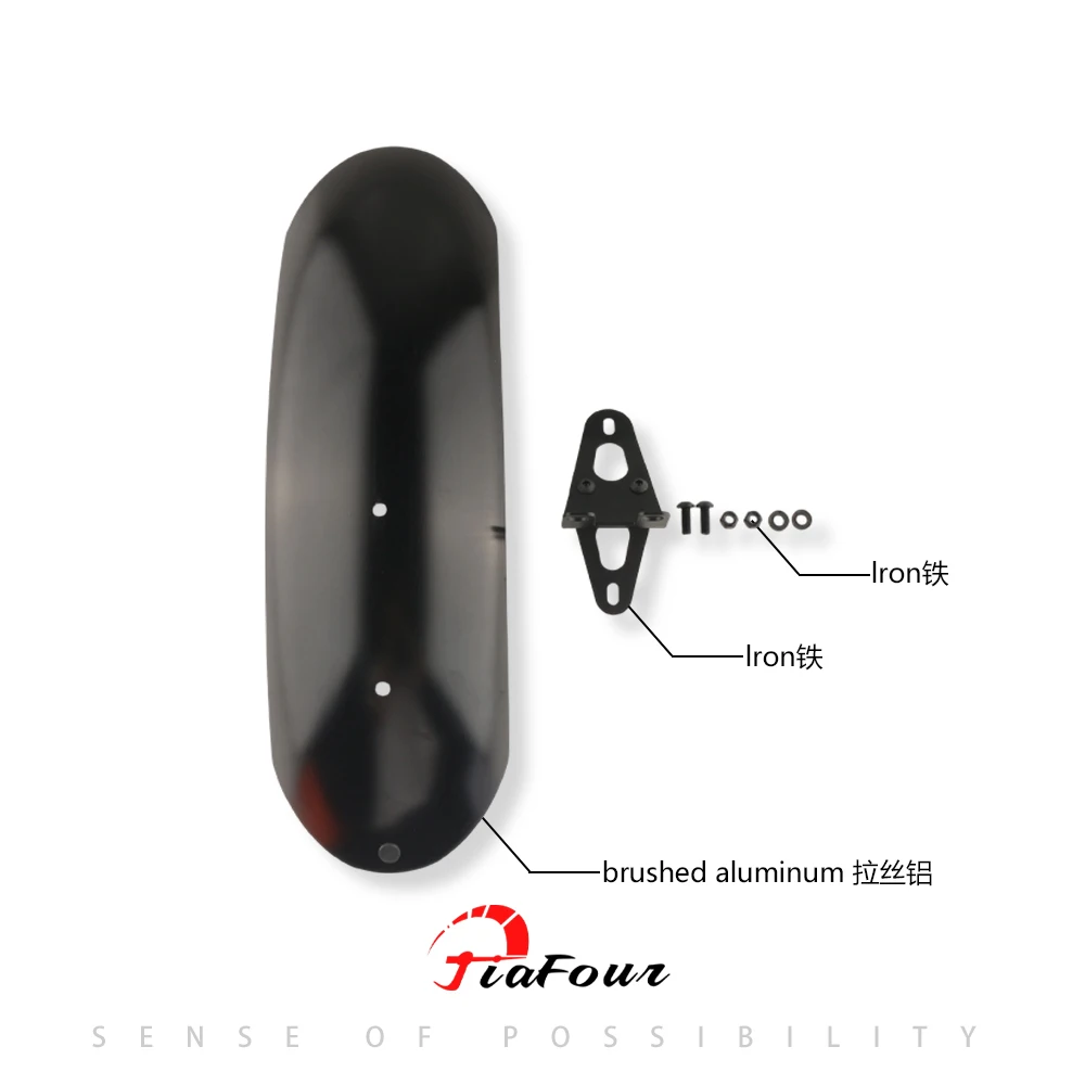 For R12 nineT R 12 R nineT Scrambler RnineT Pure R nineT Option 719 Front High Mounted Fender Mudguard Wheel Hugger Splash Guard