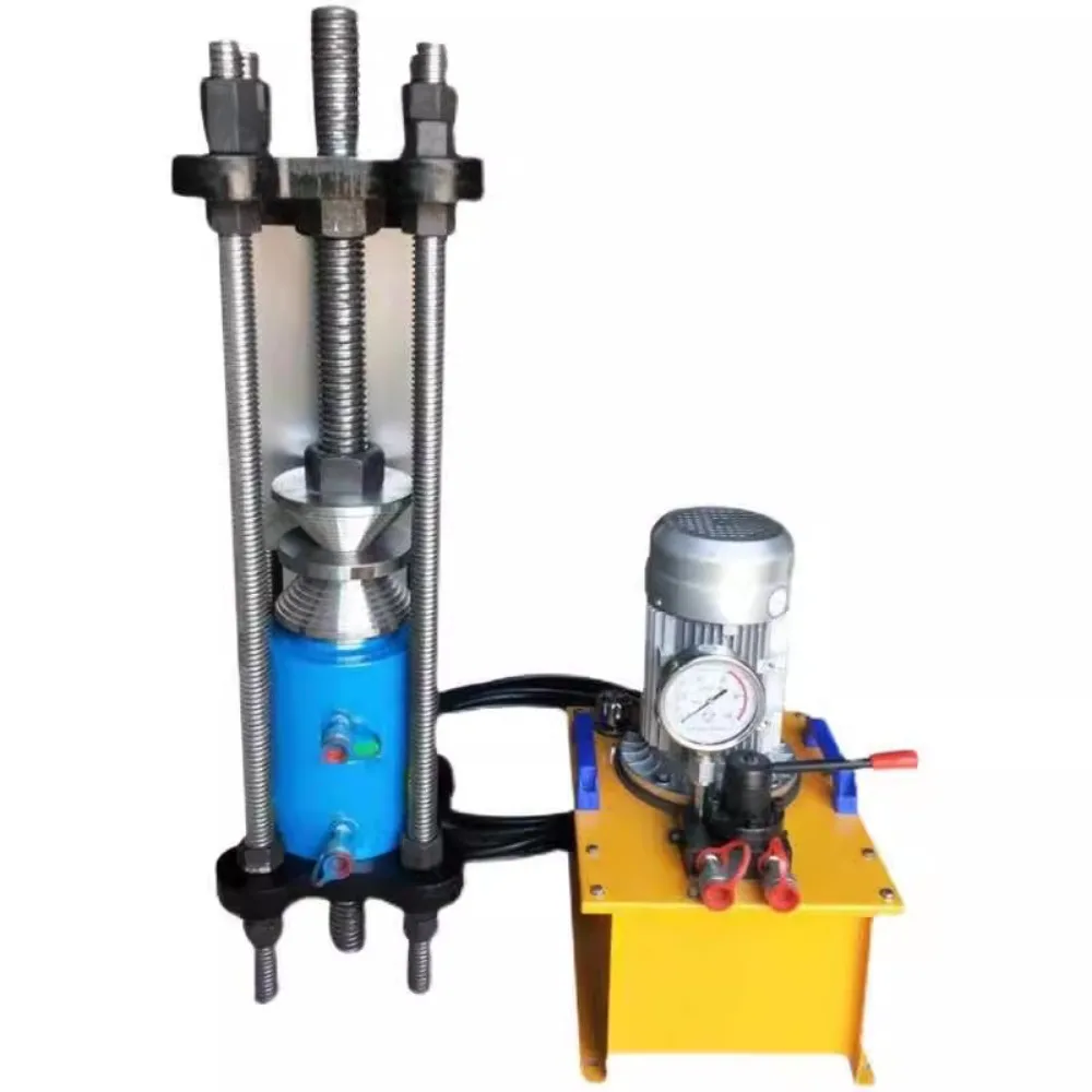 Sleeve and chain pressing machine Track removal  Excavator maintenance tools