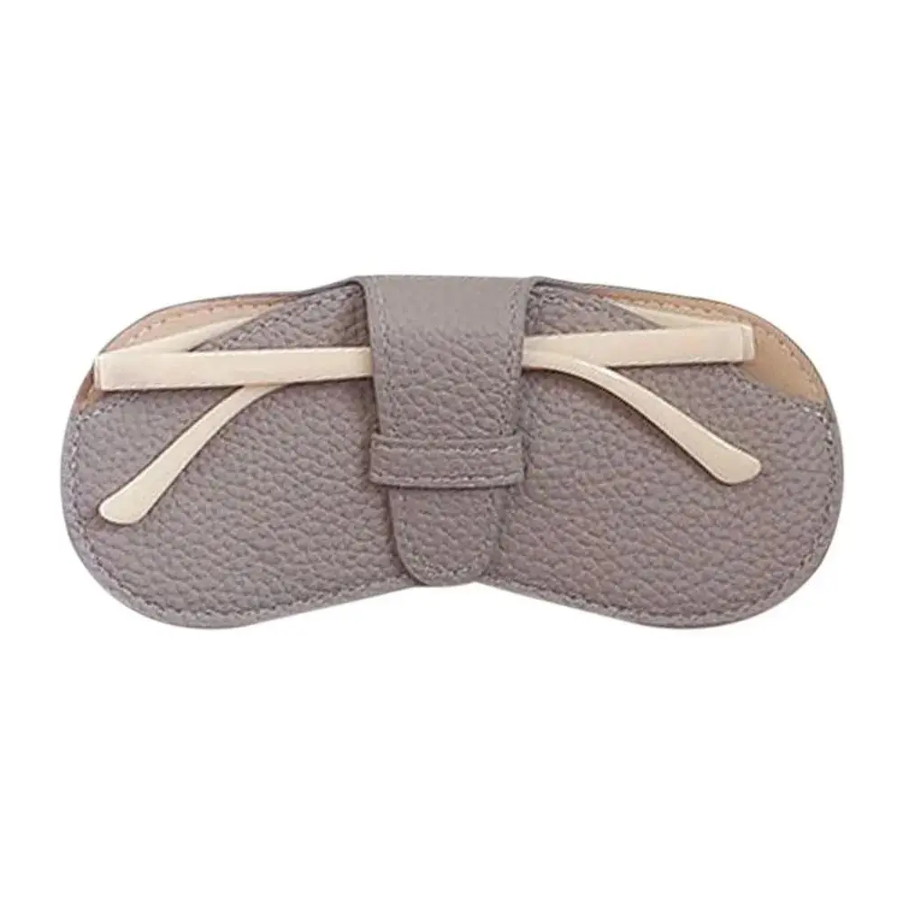 

Spectacle Case Portable Leather Glasses Case Slim Soft Sunglasses Cover Pouch Convenient Anti Pressure Eyewear Sleeve Travel