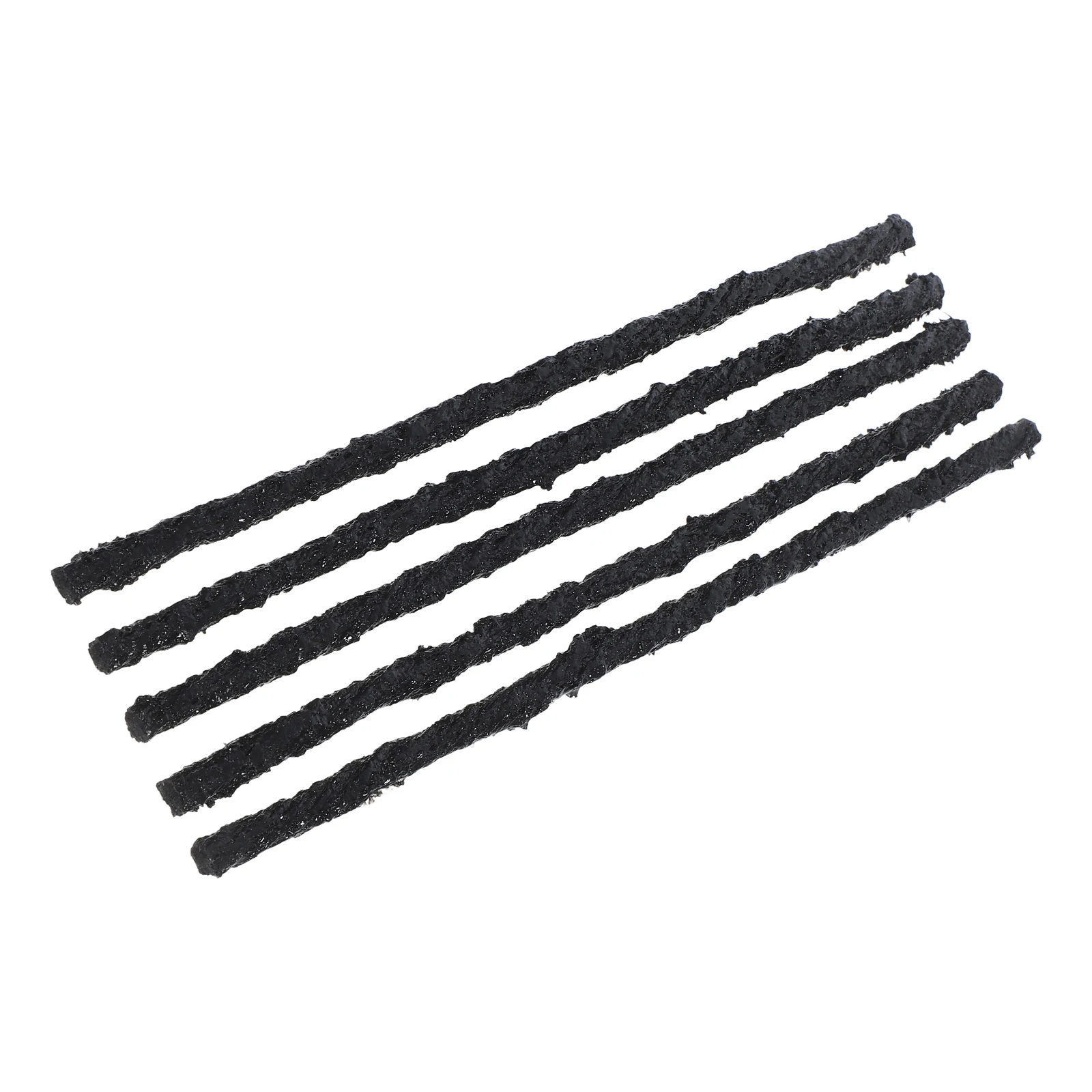 

5pcs Black 200mmx6mm Tire Repair Strip for Motorcycle Bike Tubeless Rubber Repair String Kit Tool