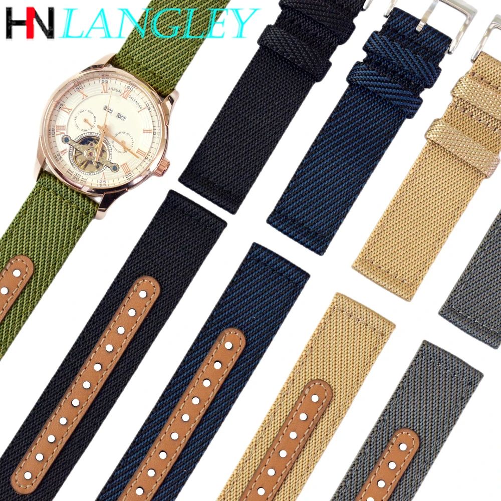 18mm 20mm 22mm Nylon Weave Watch Band Soft Belt Universal Bracelet Men Women Sport Quick Release Wrist Band for Huawei Watch gt3