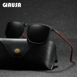 Men's Sunglasses Classic Square Men Women Driving Fishing Vintage Sun Glasses Ultra Light TR90 Frame Eyewear