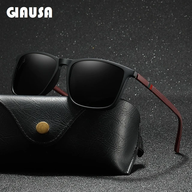 Men s Polarized Sunglasses Classic Square Men Women Driving Fishing Vintage Sun Glasses Ultra Light TR90 Frame Eyewear UV400 AliExpress 200000297