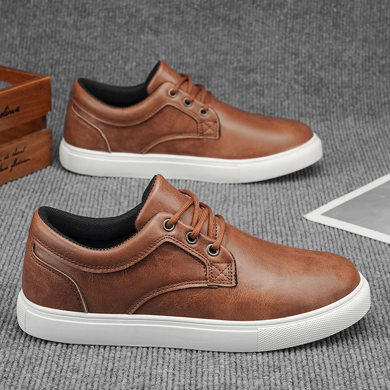Men's casual shoes, oversized men's shoes, good grip, fashionable and casual, suitable for outdoor walks, daily wear