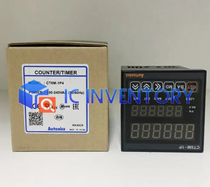 1PCS New autonics CT6M-1P4 timer