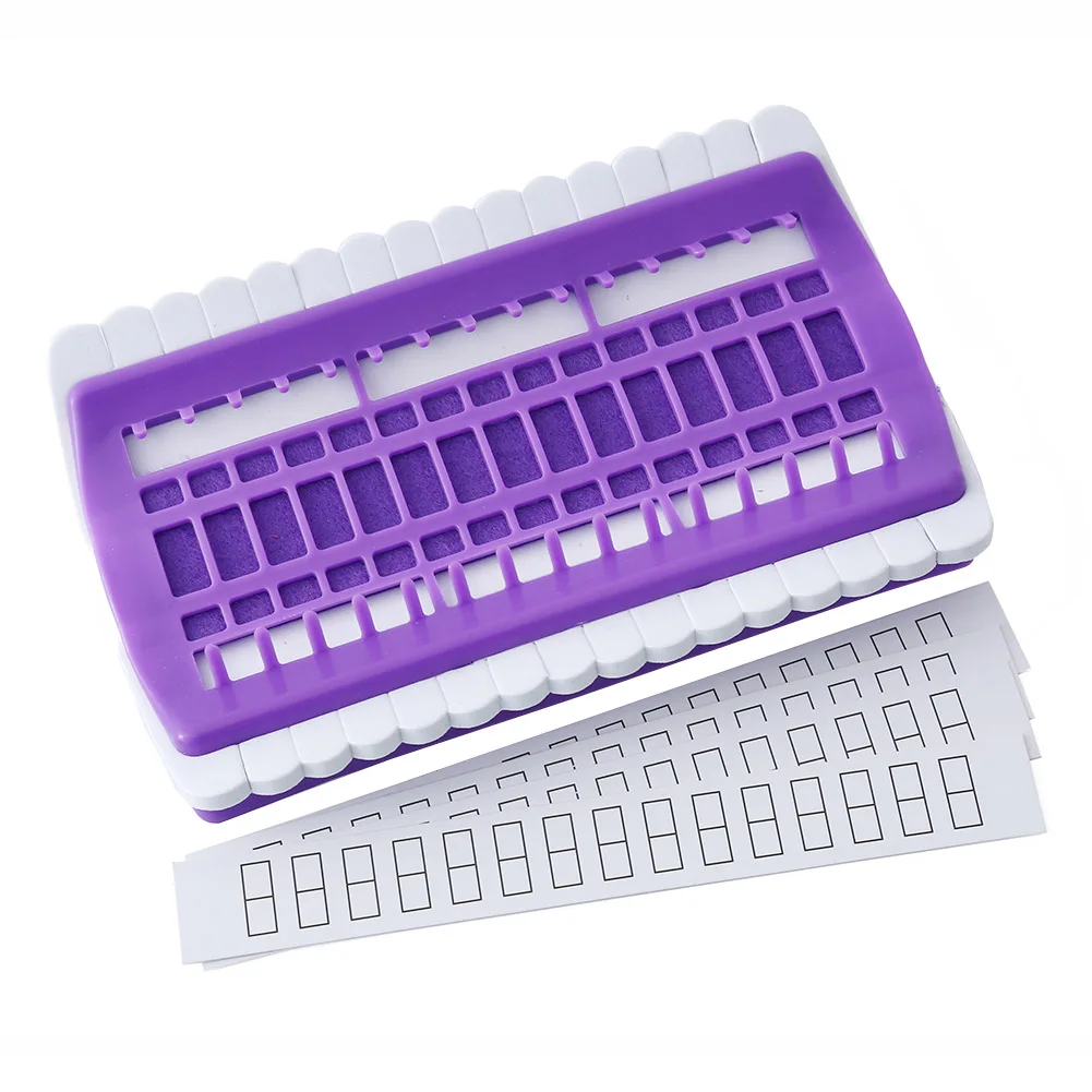 Cross Stitch Line Embroidery Floss Organizer Tool Dedicated 30 Needles Pins Wire Holder Tools Cable Arranging Device Durable