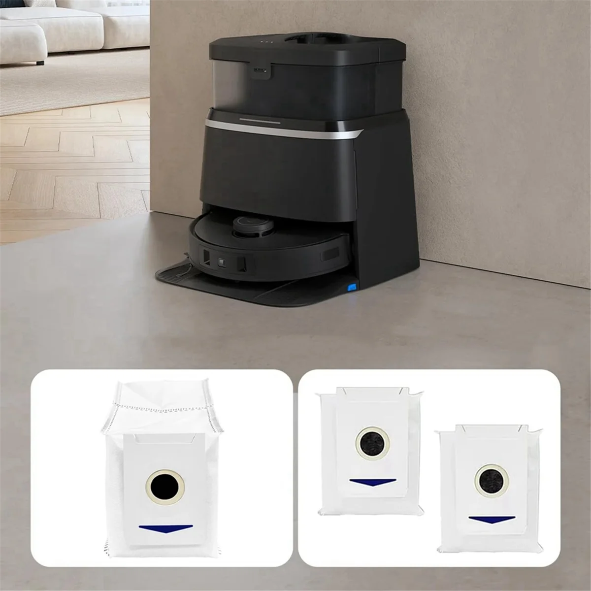Kit de acessórios de substituição de 15 pacotes para Ecovacs Deebot T30 Omni, T30 PRO Omni, T30s, Yeedi M12 Pro—A19G