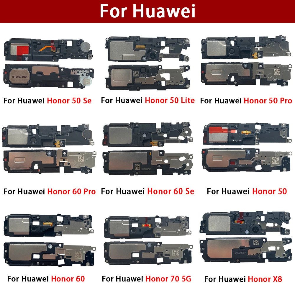 NEW Loudspeaker bottom Loud Speaker Sound Buzzer Ringer Flex Cable For Huawei Honor X7 X7A X8 X8A X9 50 SE 60 Pro 70 5G 50 Lite