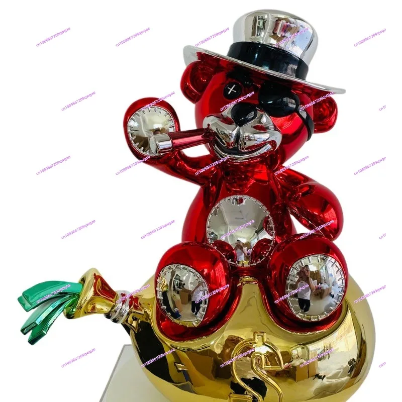 

Creative Light Luxury Home Doll Bear Ornament - Desktop/Gift/Housewarming