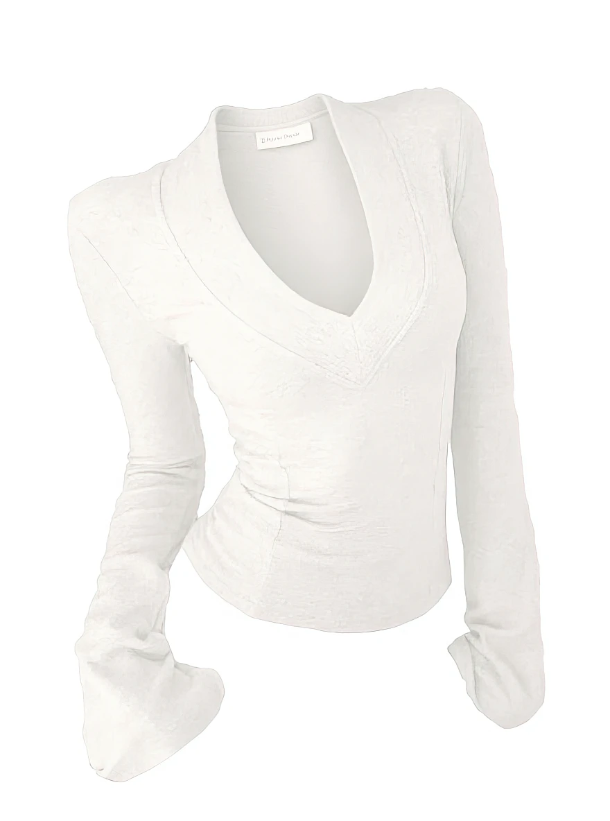 Autumn Tight Sport Long sleeve T-shirt Women Sexy V neck Fleece Warm Top Winter Basic Blouse Spring Casual Fitness Tees Gym New