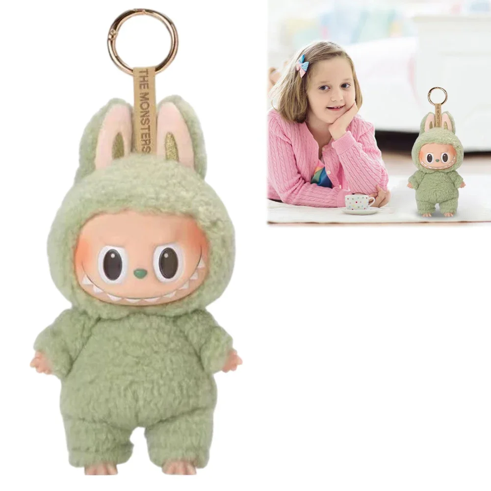 POPMART Labubu Puppe Komplettset 1/6 Multi Joints Bewegliche Puppe mit Kleidung Anzug Mädchen Dress Up Spielzeug für Kinder Geschenk