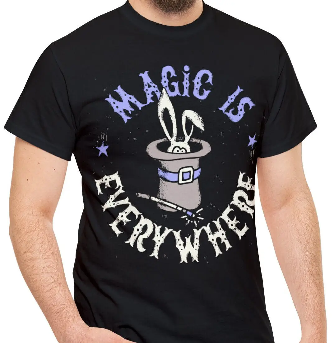 

Magician Graphic T-Shirt Art Gift Men's Son Dad Boyfriend T Shirt Tee S M L XL