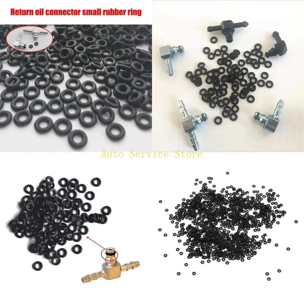 462A 50pcs Common Return Oil Backflow Pipe Connector O-Rings for 110 Series