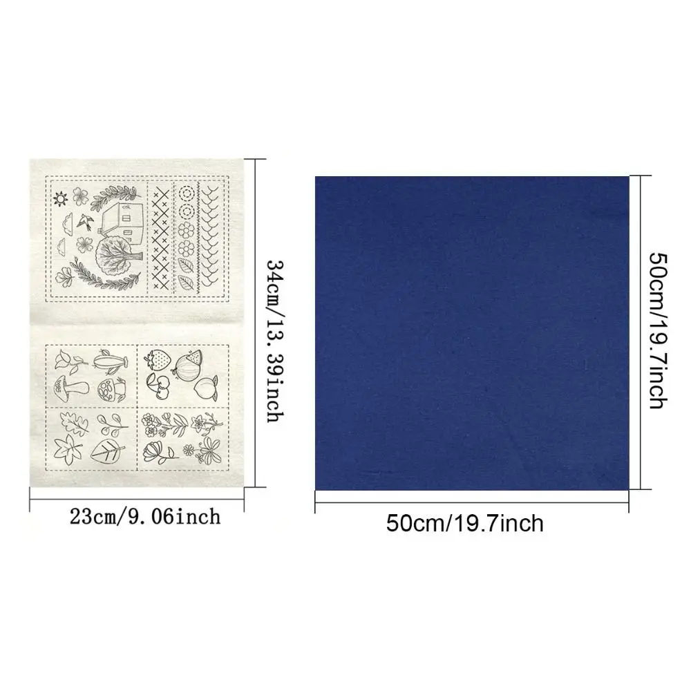 Creative DIY Stitch Book Handcrafted with Patterns Book Embroidery Sewing Kit Sewing Book Gifts