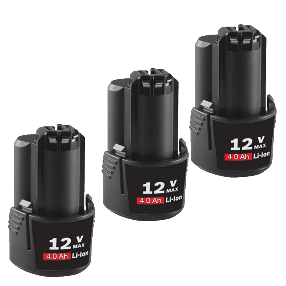 4000mAh Voor Bosch 12V BAT411 Batterij En Oplader Vervanging Voor BAT412 BAT413 12V 10.8V Elektrische Schroevendraaier Tool Batterij