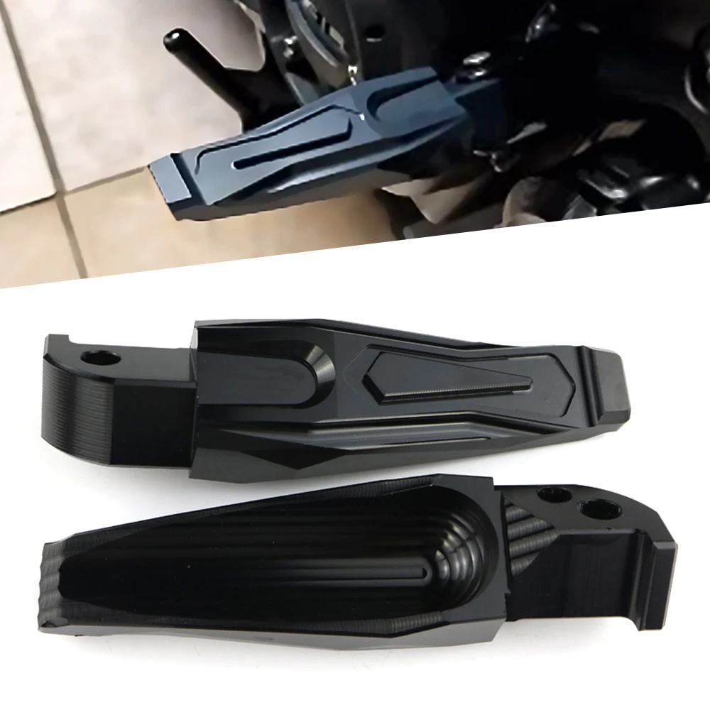 

For Yamaha MT-07 FZ-07 2013-2024 XSR700 XSR900 MT-09 FZ09 2014-2024 T-MAX530 500 Rear Passenger Foot Peg Footrests Footpeg Pedal