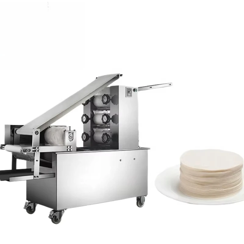 Commercial Automatic Stainless Steel Dumpling Dough Wrapper Machine Maker Automatic Shaomai  Noodles Vermicelli