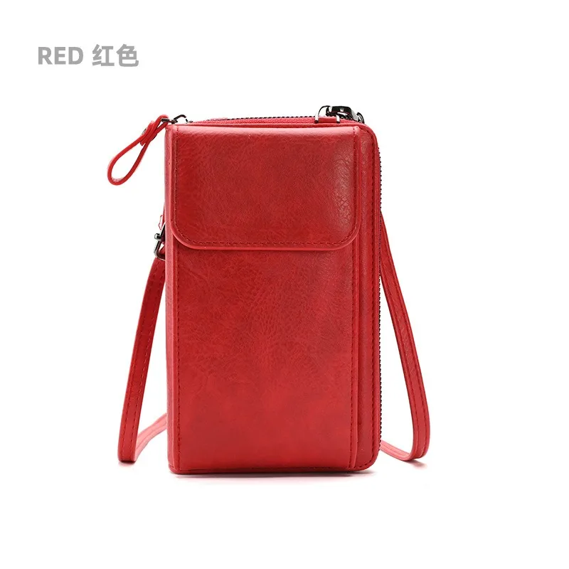

2025 New Spring New Woman Wallet One Shoulder Crossbody Bag Korean Multi-functional Mobile Phone Bag Spot Wholesale