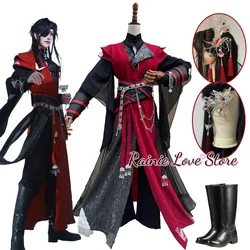 Heaven Officials Blessing Hua Cheng Cosplay Costume Ghost King Huacheng Outfit Stage Wear Hallowmas Tian Guan Ci Fu Role Play