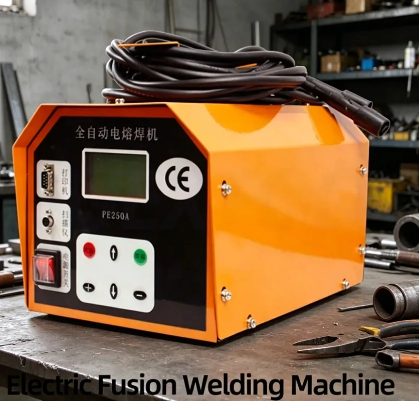 PE Tube Welding Machine Gas Pipe Hot Melt Welding Machine Automatic Capacitive Steel Wire Skeleton Tube Welding Machine BB