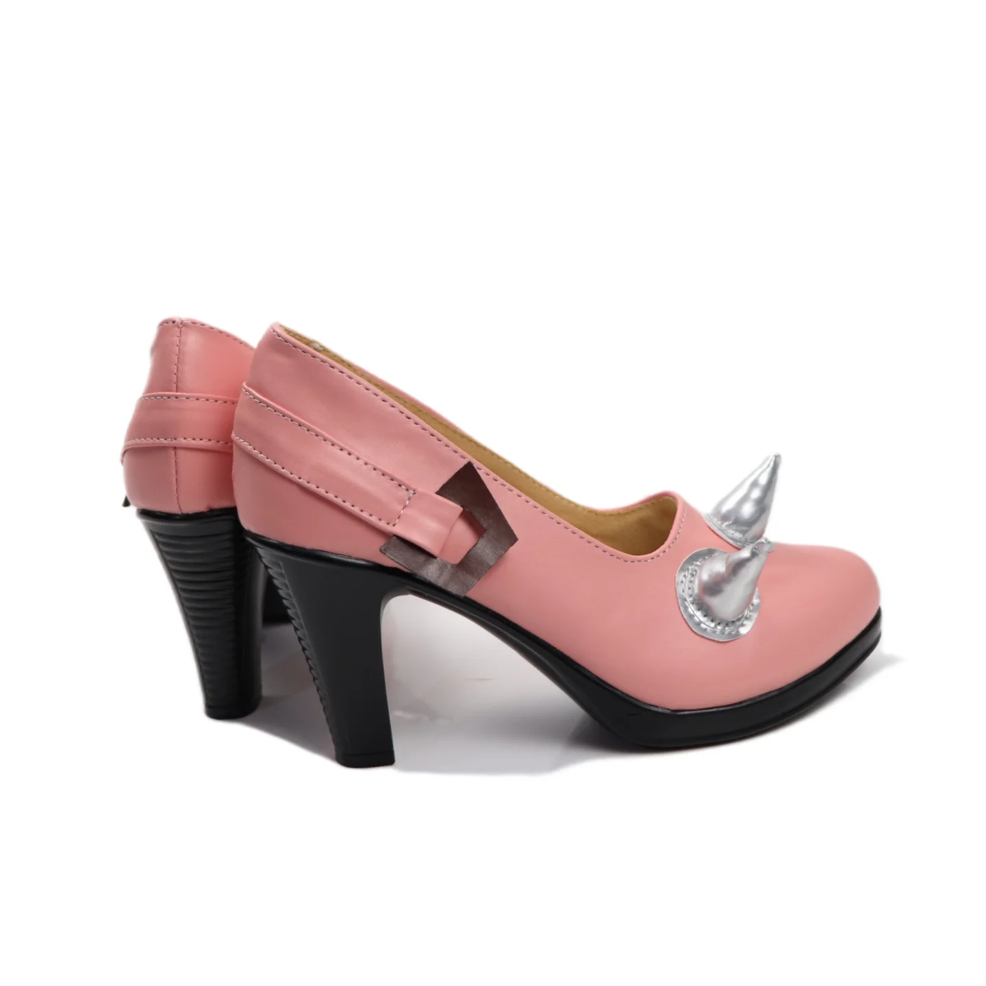 Guilty Gear Strive GGST Sweet Daydream Bullet Train El Elphelt Valentine Cosplay Różowe Punkowe Buty Pocker