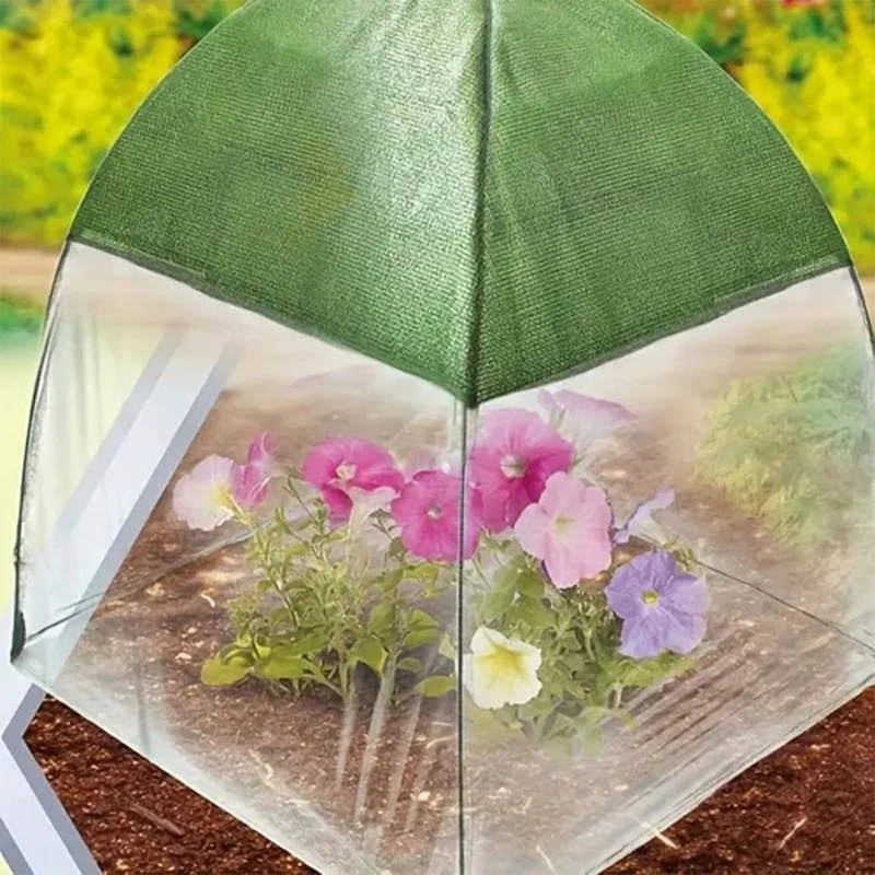 Garden Crop Cover Quick-Open Frame 23.62 Inch Freestanding Grow Tent for Vegetable Plot Care in Gardens Home Outdoor Use 87HA