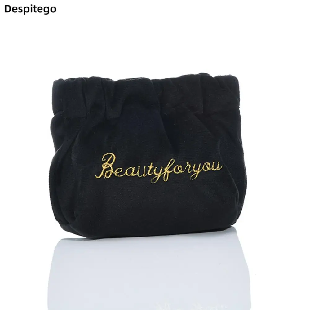 Velvet Mini Lipstick Bag Soft Women Cosmetic Bag Travel Makeup Pouch Lipstick Organizer Case Pochette Maquillage