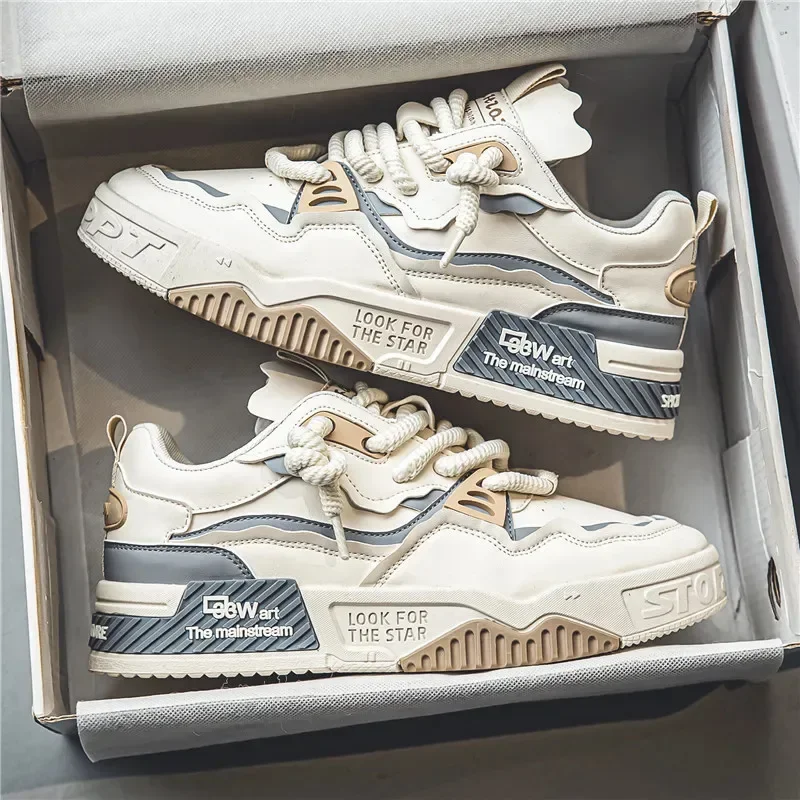 

Classic Spring and Autumn Men's Shoes Wear resistant Outdoor Running Sneakers Fashion Trend Casual Skateboarding Shoes sneakers